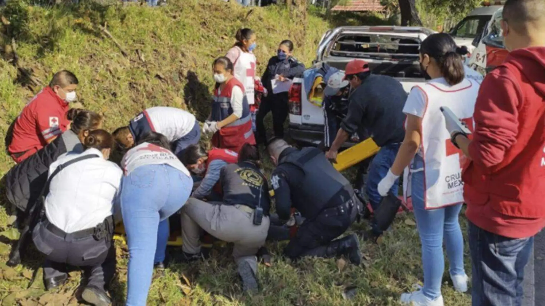 el accidente ocurrió en la comunidad de Ayotla, perteneciente a Zacatlán.